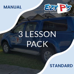 Driving School Manual Lesson - 3 Lesson Manual Pack at Ezy P's Driver Training