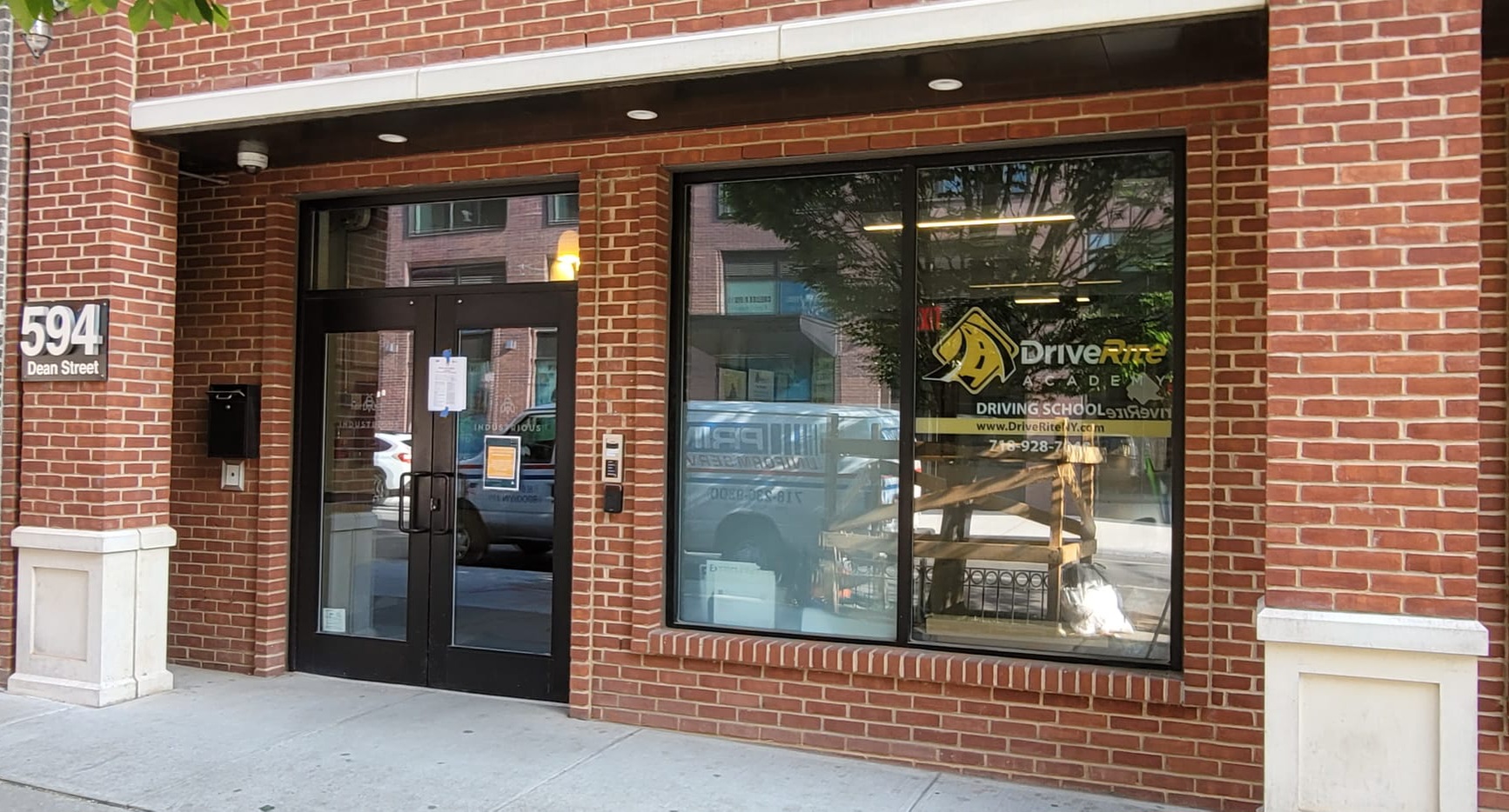 Drive Rite Academy Front Door Prospect Heights Brooklyn