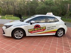 Driving School Automatic - 10 x 60 Minutes Auto Lessons Save $$$ at Briswide Driving School