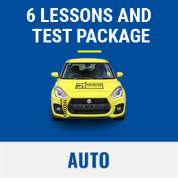 Driving School Automatic - Auto 6 Hour Package + Test