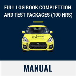 Driving School Manual - BYO Full Log Book Completion + test (100 Hours) - Manual