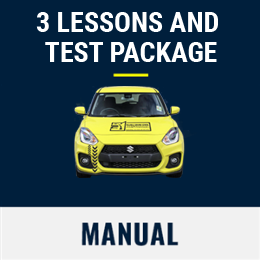 Driving School Manual - BYO Manual 3 Hour Package + Test