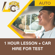 Driving School Driving Test - 1 Hour Auto Lesson & Car Hire for Test Day at LC Driving Academy