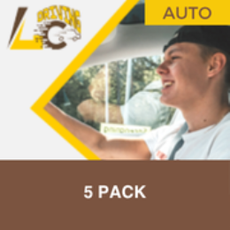 Driving School Driving Lessons - Auto Lesson 5 Pack