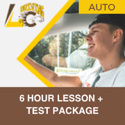 6 Hour Auto Lesson & Test Package