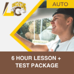 Driving School Driving Test - 6 Hour Auto Lesson & Test Package