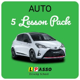 Driving School Packages - 5 Hour Lesson Package (auto) - Packages