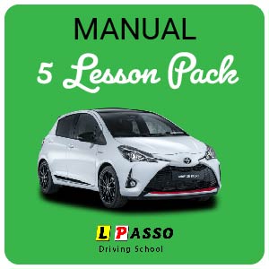 Driving School Packages - 5 Hour Lesson Package (manual) - Packages at L PASSO Driving School