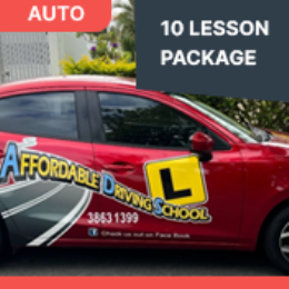 Driving School Auto Driving Lessons - 10 Lesson Package Auto