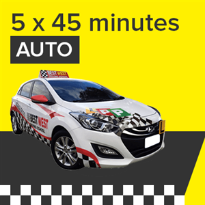 Auto Lessons - 5 x 45 Minutes at BestWest Driving School