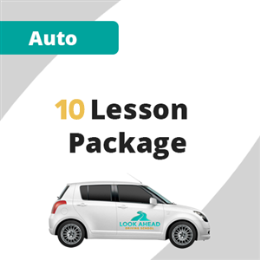 Driving School Packages & Vouchers - Automatic 10 lesson Package