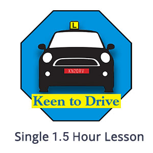 Driving School Manual Driving Lessons - Single 1.5 Hour Manual Lesson at Keen to Drive