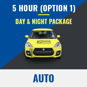 Driving School Day and Night Mixed - Auto 5 Hour Mixed Driving Package - Option 1 at Reliable Driving School Australia