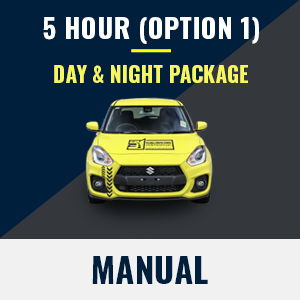 Driving School Day and Night Mixed - BYO Manual 5 Hour Mixed Driving Package - Option 1 at Reliable Driving School Australia