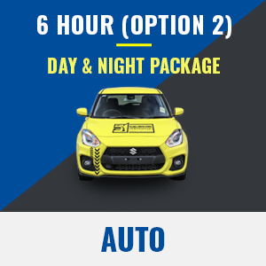 Driving School Day and Night Mixed - Auto 6 Hour Mixed Driving Package - Option 2 at Reliable Driving School Australia