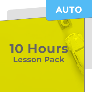 Driving School Car Lesson Packages - 10 Hours Car Lesson Pack (Auto) at Friendly Driving School