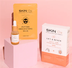 Skin O2 Plus C serum and mask kit | Secret Skin Studio