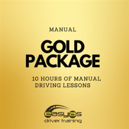 Driving School Manual Car Gift Vouchers - Gold Package - 10 Hrs Manual Driving Lessons