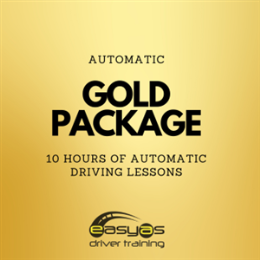 Driving School Automatic Car Gift Vouchers - Gold Package - 10 Hrs Auto Driving Lessons