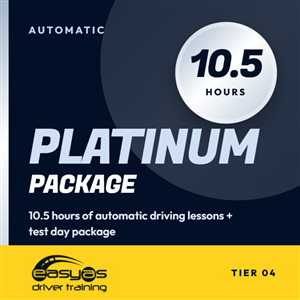 Platinum Package - 10.5 Hrs Auto Lessons + Test Day Package | EasyAs ...