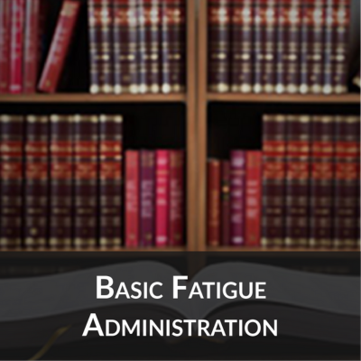 Admin Fatigue Management Course