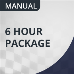 Driving School 3 Manual Lessons - 6 Hour Manual Package