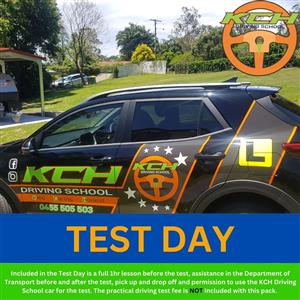 Driving School Driving Test - Test Day at KCH Driving School