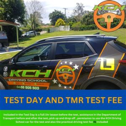 Driving School Driving Test - Test Day & TMR Fee