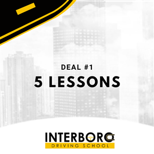 Driving School Lesson Only Packages - Lesson Only Deal #1 - Upstate at Interboro Driving School