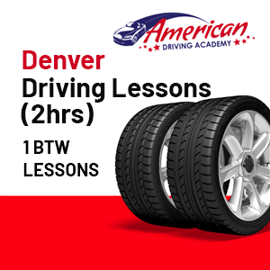 Driving School Lessons - Denver BTW Lesson (2HR) at American Driving Academy