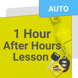 Driving School Automatic Driving Lessons - Single Lesson - Auto After Hours