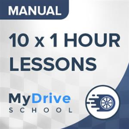 Driving School Packages - 10 x 1 hour Manual Car Lesson