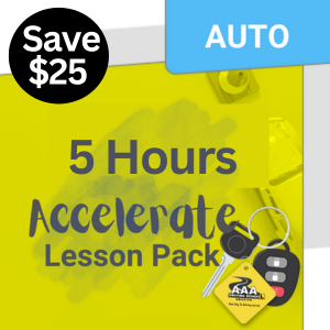 5 HRS Auto Std Driving Lesson Pack