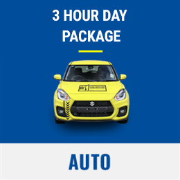 Driving School Automatic - Auto 3 Hour Day Package