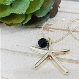Aromatherapy Starfish necklace