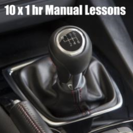 Driving School Car Lessons - 10 x 1 Hour Manual Car Lessons