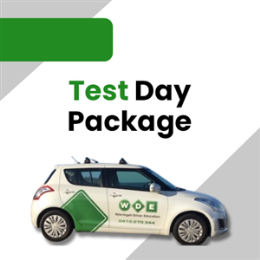 Driving School Vouchers - Test Day Package