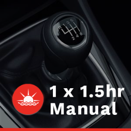 Driving School Manual Vouchers - 1.5 hour Manual Car Lesson