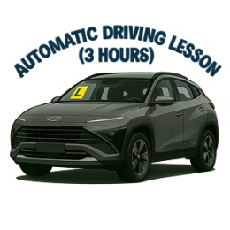 Driving School Packages Automatic - 3 Hour Auto Lesson Pack