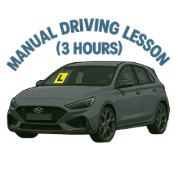 Driving School Packages Manual - 3 Hour Manual Lesson Pack