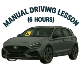 Driving School Packages Manual - 6 Hour Manual Lesson Pack