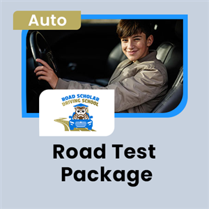Driving School Packages - Road Test Package at Road Scholar Driving School