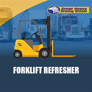 Driving School Refresher Courses - Forklift Refresher at Great Heavy Driving School