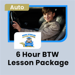 Driving School Packages - 6 Hour BTW Lesson Package