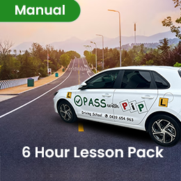 Driving School Packages and Vouchers - 6 Hour Driving Lesson Pack - Manual