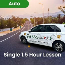 Driving School Packages and Vouchers - 1.5 Hour Lesson - Auto
