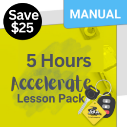 Driving School Manual Driving Lessons - 5HRS Manual Std Driving Lesson Pack