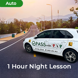 Driving School Packages and Vouchers - 1 Hour Driving Night Lesson - Auto