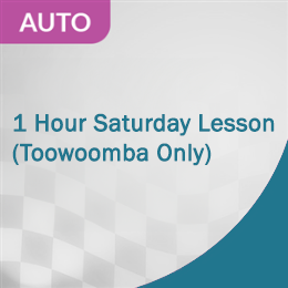 Driving School Vouchers - SATURDAY 1 Hour Auto Lesson: Toowoomba Area Only at Nixon Driving Academy
