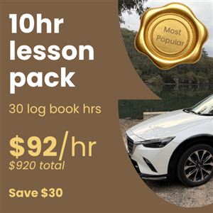 10hr Lesson Package - Auto